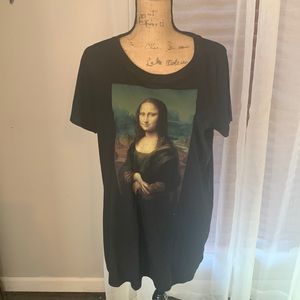 Torrid T-shirt Mona Lisa size 1X